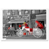 Carriage At Galaxy Diner Manhattan MP1428 New York City Art Print from NY Poster