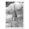 Chrysler Building New York Black and White MP1112 New York City Art Print from NY Poster