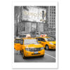 Yellow Cabs on Times Square MP1228 New York City Art Print from NY Poster
