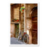 Bicycle by the Door Rome Italy MP2102 Art Print from NY Poster