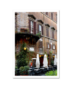 Art Caffee Via Della Pace I Rome Italy MP2101 Art Print from NY Poster