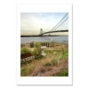 Fort Wadsworth Verrazano Bridge MP1723 New York City Art Print from NY Poster