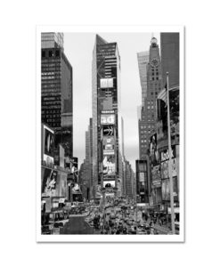 TIMES SQUARE NEW YORK A4 POSTER GLOSS PRINT LAMINATED 11.7" x 7.3"