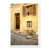 Bicycle by the Yellow Wall Florence Italy MP2561 Print from NY Poster