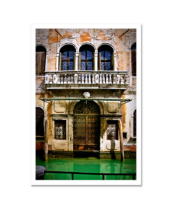 Blue Ornate Windows Venice Italy MP2711 Art Print from NY Poster