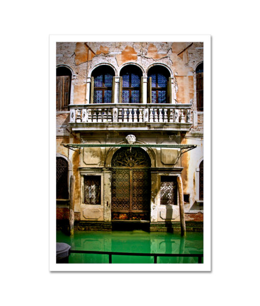Blue Ornate Windows Venice Italy MP2711 Art Print from NY Poster