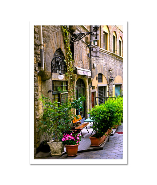 Bordino Restaurant Florence Italy MP2523 Art Print from NY Poster
