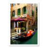 Gondola by Calle Del Magazen Venice Italy MP2765 Art Print from NY Poster