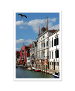 Parked Boats Venice Italy MP2740 Art Print from NY Poster